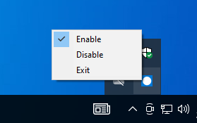 Avoid Standby in Windows (no Administrator)